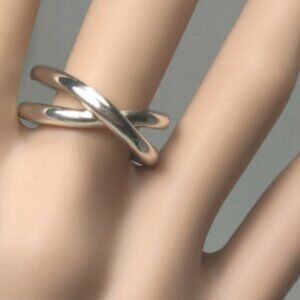 Tiffany & Co Paloma Picasso Le Cercle Sterling Silver Ring Size 6.5